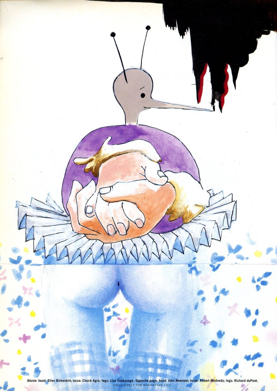 The Return of Cadavre Exquis: Twelve Famous and Fledgling Artists Revive the Surrealist Parlour Game