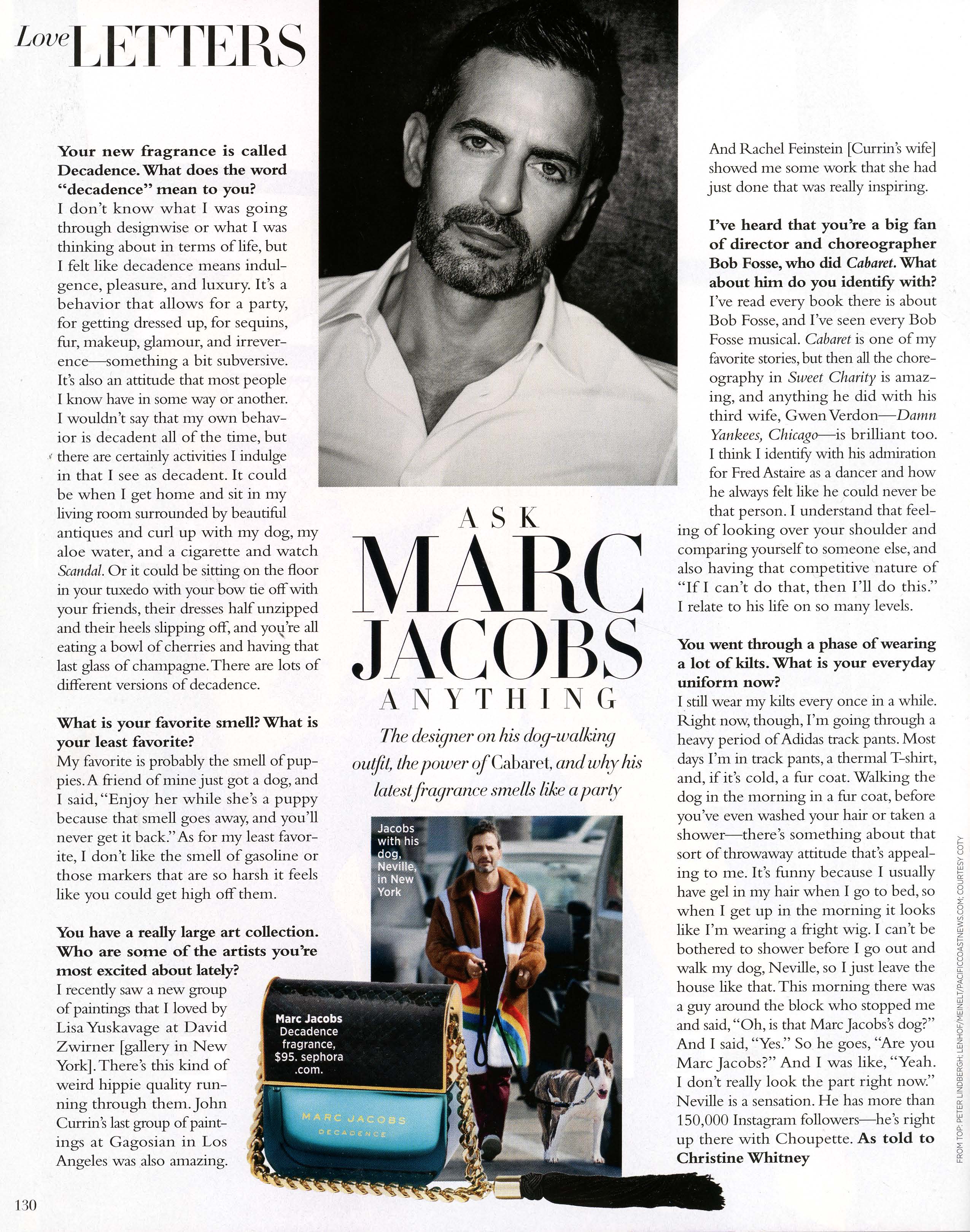 Ask Marc Jacobs Anything