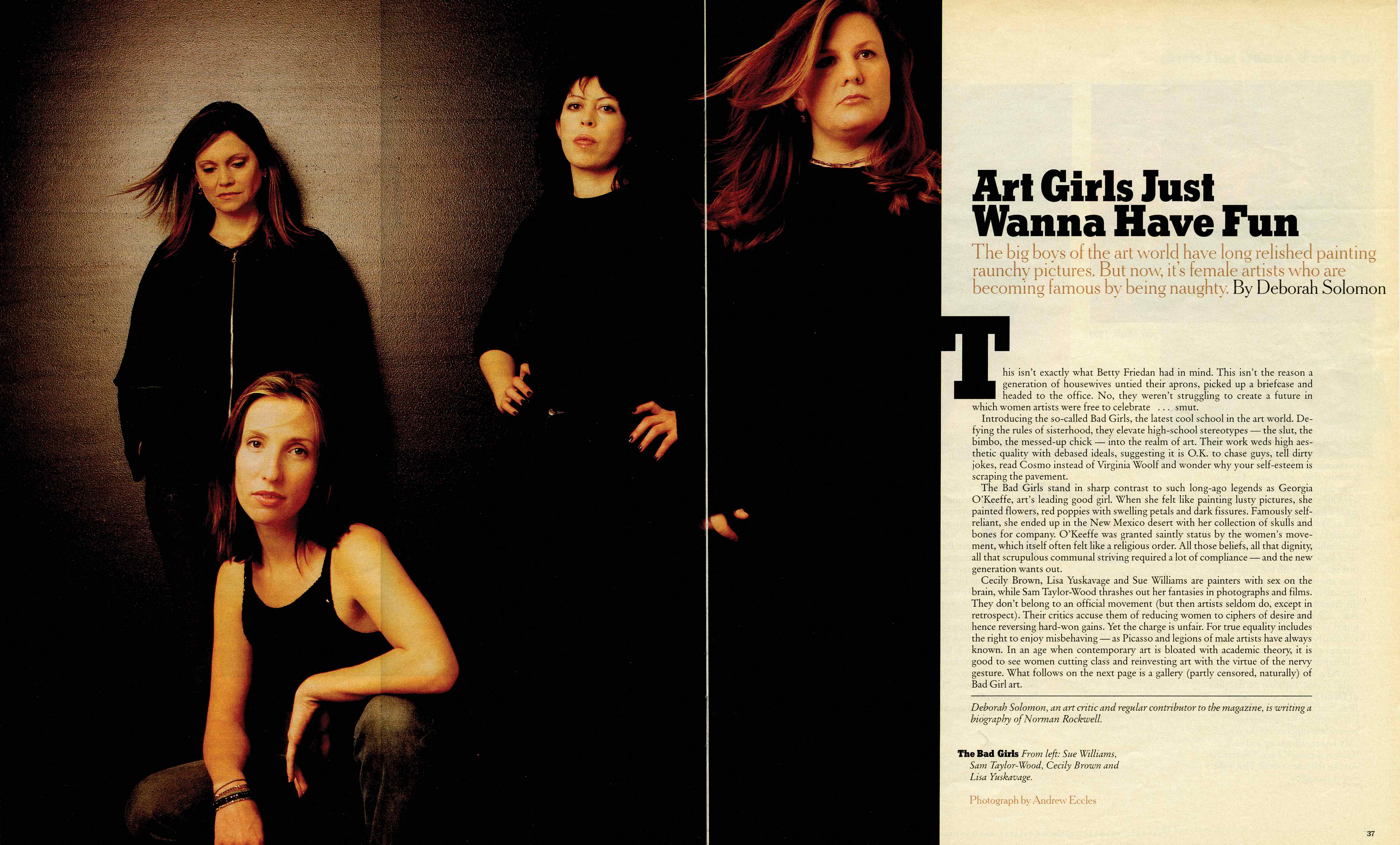 Art Girls Just Wanna Have Fun