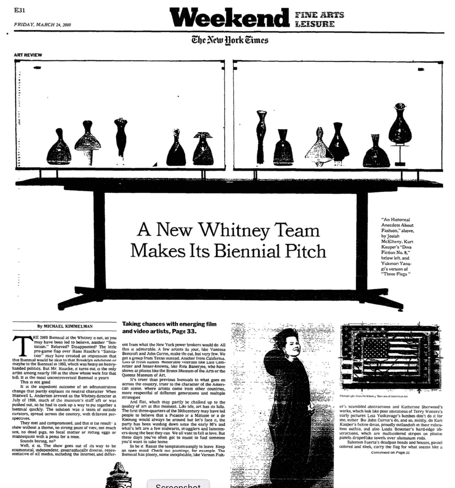 A New Whitney Team Makes Its Biennial Pitch