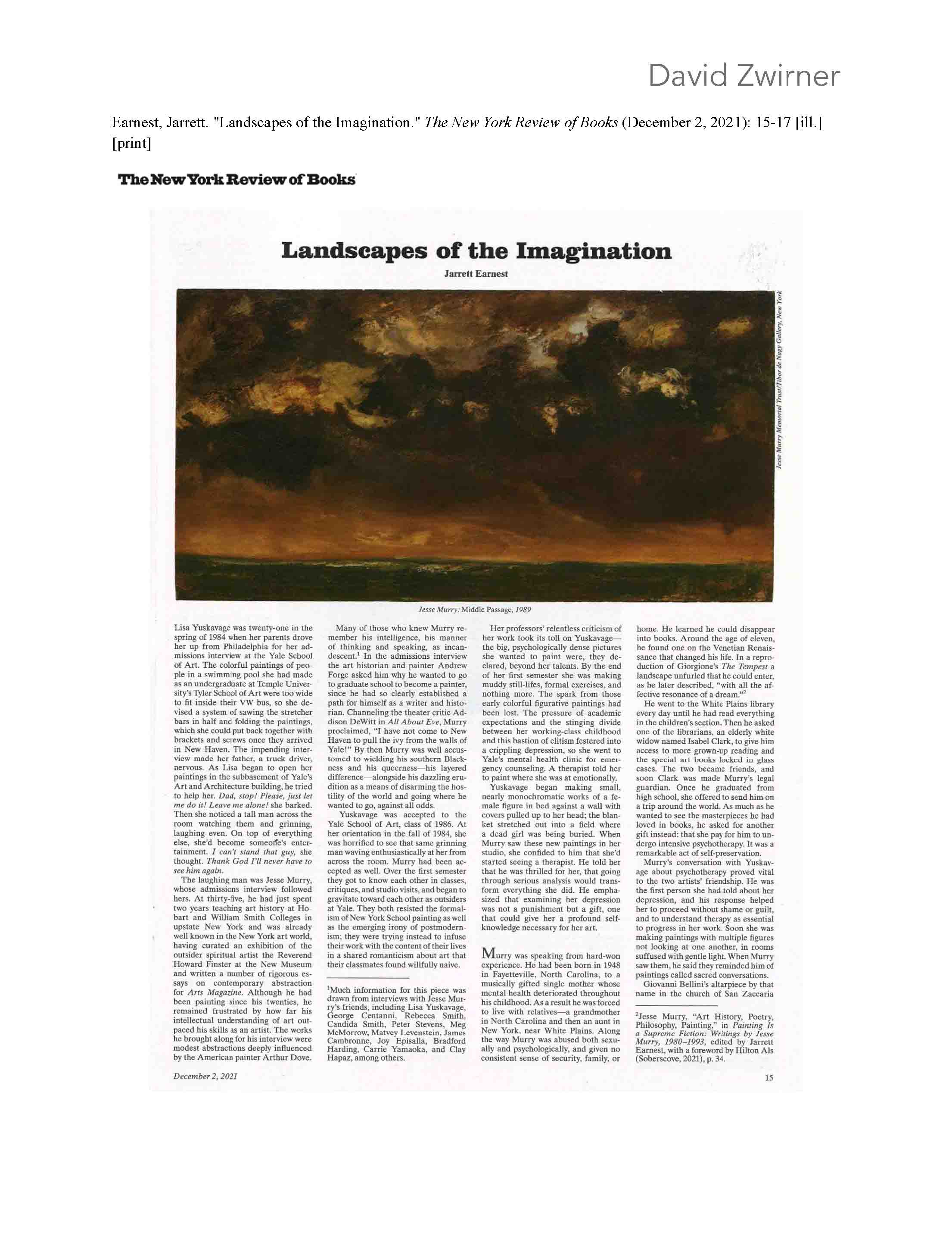 Landscapes of the Imagination